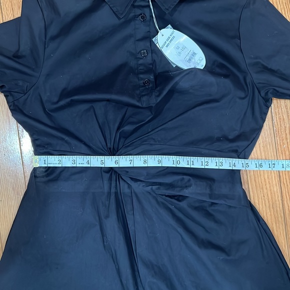 NWT🌸scoop side knot midi dress - Picture 14 of 17